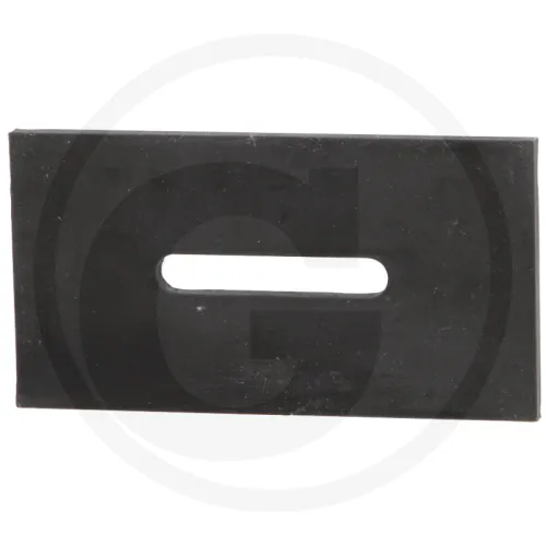 Skrobak z tworzywa Kuhn 170 x 90 mm, otwór 75 x 13 mm