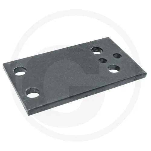Płytka Śruby i płytki do skręconych słupic kultywatora Płyty 170 x 10 x 100 mm Kultywator podorywkowy