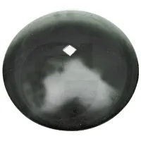 Talerz brony talerzowej Talerze gładkie (sklepione) do montażu na wale czworokątnym gładki, Ø 450 x 4 mm Granit Tellerscheiben