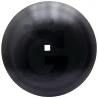 Talerz brony talerzowej Kuhn do montażu na wale czworokątnym gładki, Ø 660 x 6 mm