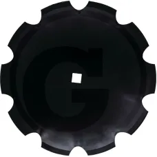  1803700022 — Talerz brony talerzowej Gregoire Besson do montażu na wale czworokątnym ząbkowan...