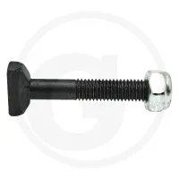 Śruba młoteczkowa Rau z samokontrującą nakrętką M10 x 65 mm