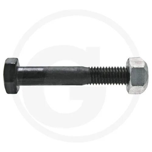 Śruba z nakrętką zabezpieczającą Elementy montażowe M10 x 1,5 x 65 mm 10.9  długość gwintu = 28 mm  SW = 17 mm