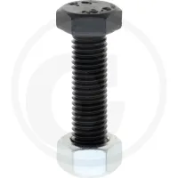 Śruba z nakrętką zabezpieczajacą Kverneland (Maletti) M12 x 1,75 mm 10.9