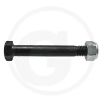 Śruba z nakrętką zabezpieczającą Gilbers M12 x 1,75 x 87 mm 8.8  długość gwintu = 20 mm  SW = 19 mm