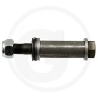 Komplet śrub Nicolas M16 x 1,5 x 115 mm, razem śrubą z nakrętką mocującą, 1x tulejka, 2x podkładka, 1x elast. płytka dystansowa
