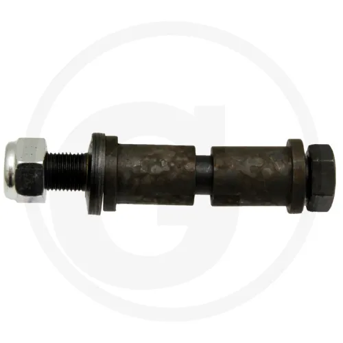 Komplet śrub Rousseau M16 x 1,5 x 115 mm, razem śrubą z nakrętką mocującą, 2x tulejka wewnętrzna, 1x elast. płytka dystansowa