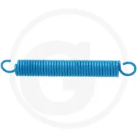Sprężyna naciągowa rolki dociskowej Monosem różne części zamienne wew.-Ø = 14 mm  Ø drutu = 3,5 mm  długość = 126 mm