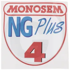  180680166 — Naklejka NG plus 4 (samoprzylepna) Monosem różne części zamienne