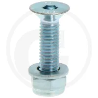 Zestaw śrub Monosem różne części zamienne M6 x 25 mm, 8,8 galwanizowane