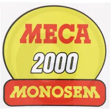  180680321 — Naklejka MECA 2000 Monosem różne części zamienne