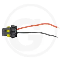 AMP 9005 Stecker mit 10cm Kabel Wtyczki / gniazda, 2-pinowe