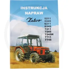 AGTECH 18535618 — Instrukcja napraw ZETOR 5211-7745 Wyposażenie ciągników Kabina i akcesoria