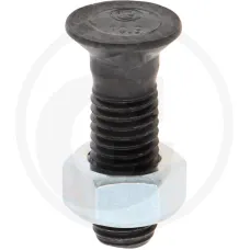 GRANIT 1871240HU10/25 — Śruba płużna M12x40 DIN11014, 25 szt. Huard, Korona M12 - 10.9 z nakrętką