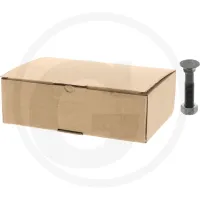 Śruba płużna z nakrętką, 25 szt. BBG / Amazon Elementy montażowe Kultywator podorywkowy