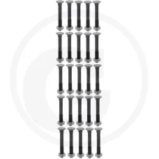 GRANIT 1871290810/25 — Śruba płużna M12x90 DIN 608, 25 szt. Lemken Elementy montażowe z nakrętką Kultyw...