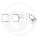 Reflektor roboczy LED strona prawa Reflektory robocze