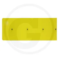 Płyta robocza do kolektora wyrzutowego (wieża) John Deere Części robocze kolanka wyrzutu (kolumna) 250 mm środkowa dolna  648 mm dł.