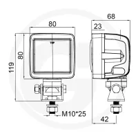 Reflektor roboczy LED Reflektory robocze
