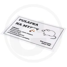 BEST-PEST 19226918 — Lepowa pułapka na myszy Preparaty do higieny sanitarnej