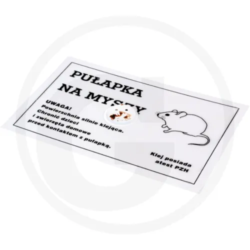 Lepowa pułapka na myszy Preparaty do higieny sanitarnej