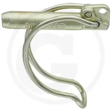 Rübig 20006122500 — Rurowa zawleczka zatrzaskowa Rohrklappstecker Wersja ocynkowana 12 x 45 Technika...