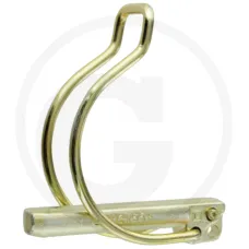 Rübig 20006122501 — Rurowa zawleczka zatrzaskowa Rohrklappstecker Wersja ocynkowana 12 x 55 Technika...