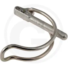 Rübig 20006952500 — Rurowa zawleczka zatrzaskowa Rohrklappstecker Wersja ocynkowana 10 x 45 Technika...