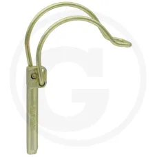 Rübig 20006952501 — Rurowa zawleczka zatrzaskowa Rohrklappstecker Wersja ocynkowana 10 x 55 Technika...