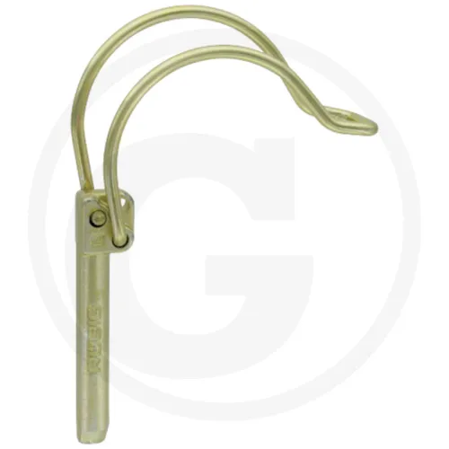 Rurowa zawleczka zatrzaskowa Rohrklappstecker Wersja ocynkowana 10 x 55 Technika zabezpieczenia