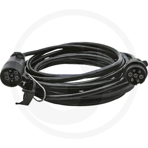 Przewód łączący z 1 7-pinową wtyczką i 1 7-pinowym gniazdem sprzęgającym, tworzywo sztuczne, 12 V MASTER'S Best Przewody / kable elektryczne