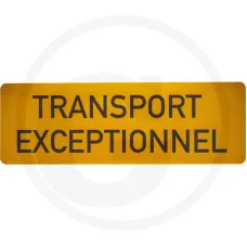 GRANIT 2070010170 — Folia ostrzegawcza samoprzylepna, z etykietą: TRANSPORT EXCEPTIONNEL, folia typu...