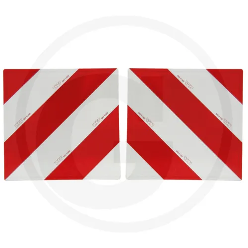 Zestaw tablic ostrzegawczych Tablice ostrzegawcze / folie ostrzegawcze