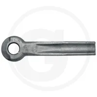 Ucho zaczepu Ucha zaczepu do przyspawania, z tuleją profil H  ucho-Ø 40 mm, wg DIN 74054 Ucha zaczepu i akcesoria