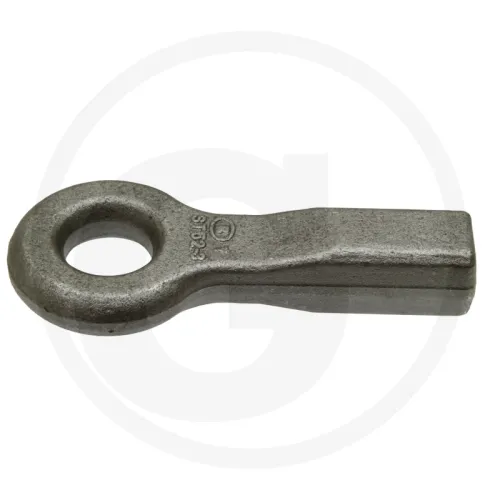 Zaczep kulowy Ucha zaczepu do przyspawania, bez tulei do dop. masy całkowitej 4 t  wg DIN 8454 zgodnie z DIN 8454 oczko Ø 35 mm Ucha zaczepu i akcesor