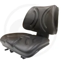 Siedzenie Siedzenia do ładowarki podwórzowej/wózka widłowego z regulacją wzdłużną,  250 mm, tapicerka PVC
