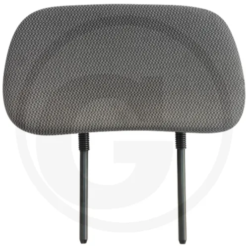 Zagłówek Siedzenia, amortyzacja mechaniczna Siedzenie do ciągnika: 240920116 + 240920116G materiał szary