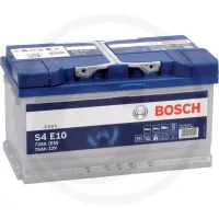 Akumulator S4 E10 12 V / 75 Ah technologia EFB - do samochodów z systemem start / stop Zestawienie ogólne Akumulatory BOSCH
