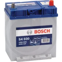 Akumulator S4 030 12 V / 40 Ah technologia SLI; wapń / stop wapnia Zestawienie ogólne Akumulatory BOSCH