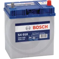 Akumulator S4 018 12 V / 40 Ah technologia SLI; wapń / stop wapnia Zestawienie ogólne Akumulatory BOSCH