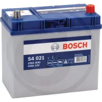Akumulator S4 021 12 V / 45 Ah technologia SLI; wapń / stop wapnia Zestawienie ogólne Akumulatory BOSCH
