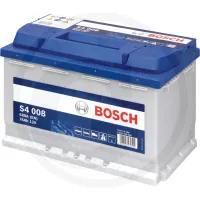 Akumulator S4 008 12 V / 74 Ah technologia SLI; wapń / stop wapnia Zestawienie ogólne Akumulatory BOSCH