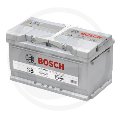 Akumulator S5 015 12 V / 110 Ah technologia SLI; wapń / stop wapnia Zestawienie ogólne Akumulatory BOSCH