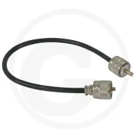 Kabel koncentryczny Długość: 0,5 m, z wtyczką PL-259 po obu stronach Radiostacje CB