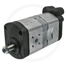 Bosch/Rexroth 2560510465353 — Pompa podwójna Case IH z zaworem, kierunek obrotów: lewo