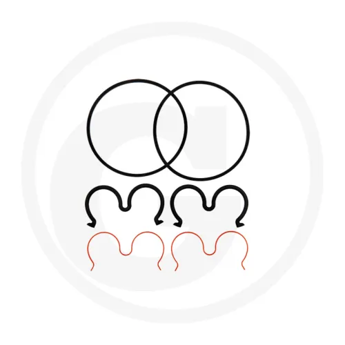 Zestaw uszczelek Fendt typ: 7499, 7614, 7615, 7616, 7618, 7619, 7620, 7622, 7624, Farmer 250S, 260S, 270V, 280F, 280S, 280V, 307, 308, 309, 409, 410,