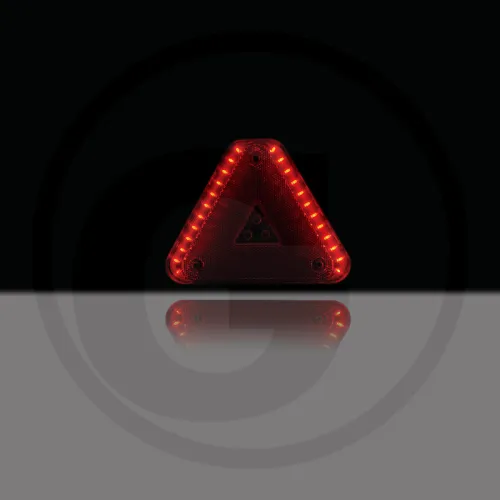 Lampa tylna AGRIPOINT, prawa/lewa Hybrid 12 V częściowa dioda LED bez oświetlenia tablicy rejestracyjnej z kablem 500 mm z otwartą końcówką Aspöck Ośw