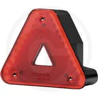 Lampa tylna AGRIPOINT, prawa/lewa częściowa dioda LED 12 V z 5-pinowym złączem bagnetowym i dolnym oświetleniem tablicy rejestracyjnej Aspöck Oświetle