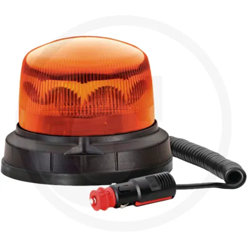 LAMPA LED 9-30V ŻÓŁTA MAG LED | mocowanie magnetyczne Lampy obrotowe / błyskowe
