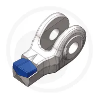 Bijak do narzędzi AHWI / Prinoth Narzędzia 2 końcówki, MSA33 stonecrusher tool